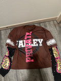Brown pearl longsleeve
