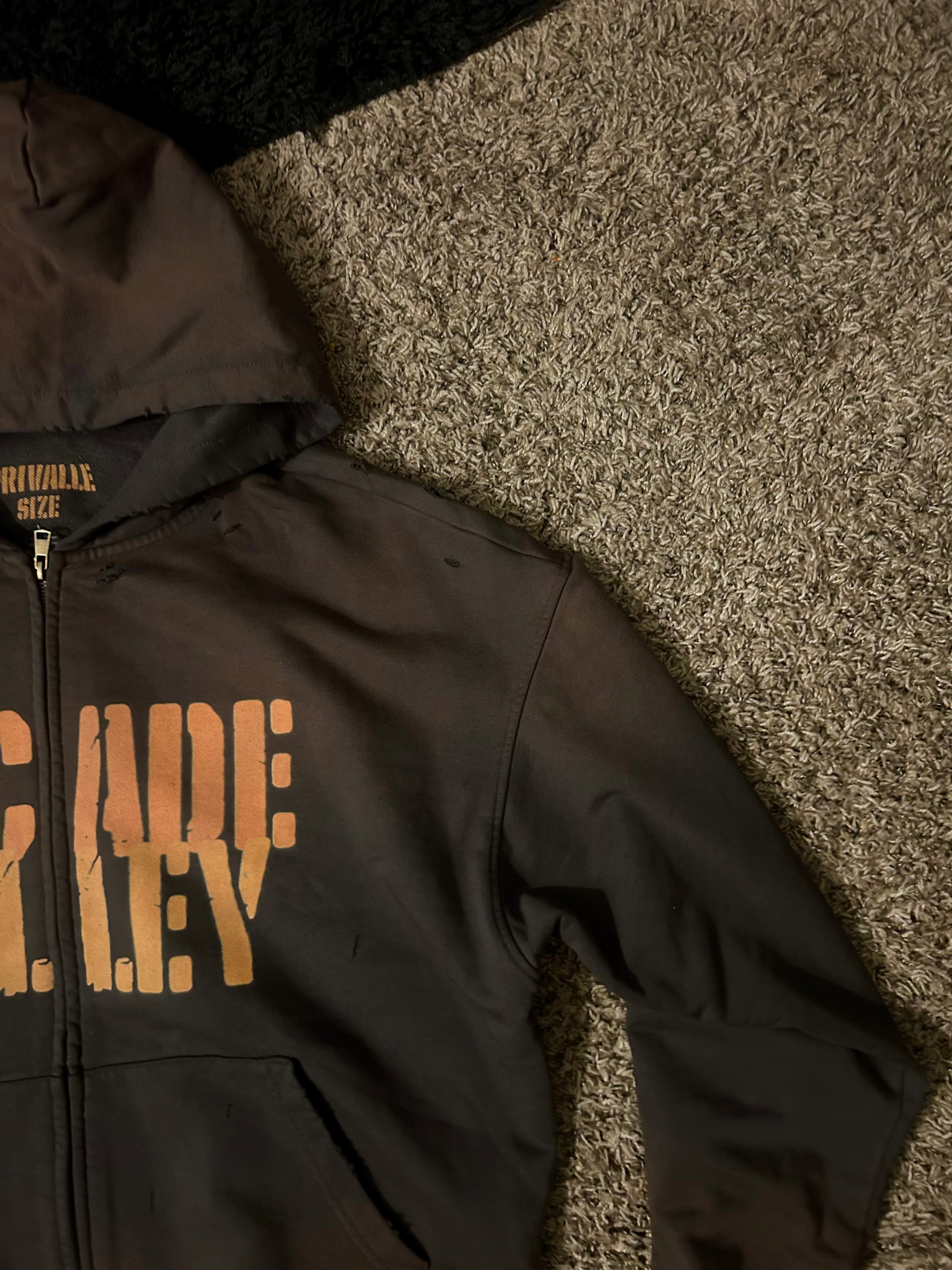 Facade valley (oversized zip up)